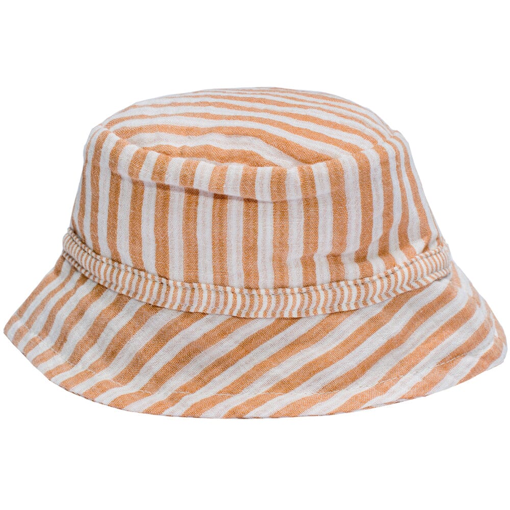 Bob mixte doublé en gaze de coton