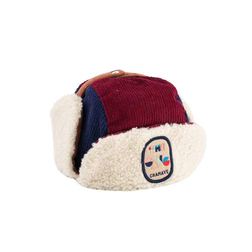 Chapka The Gang | Bordeaux & Bleu Marine