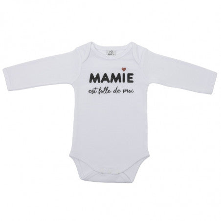 Body manches longues "Mamie"