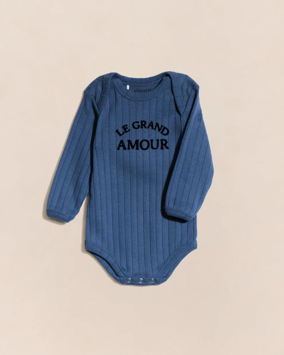 Le body - Le grand amour en coton bio - bleu