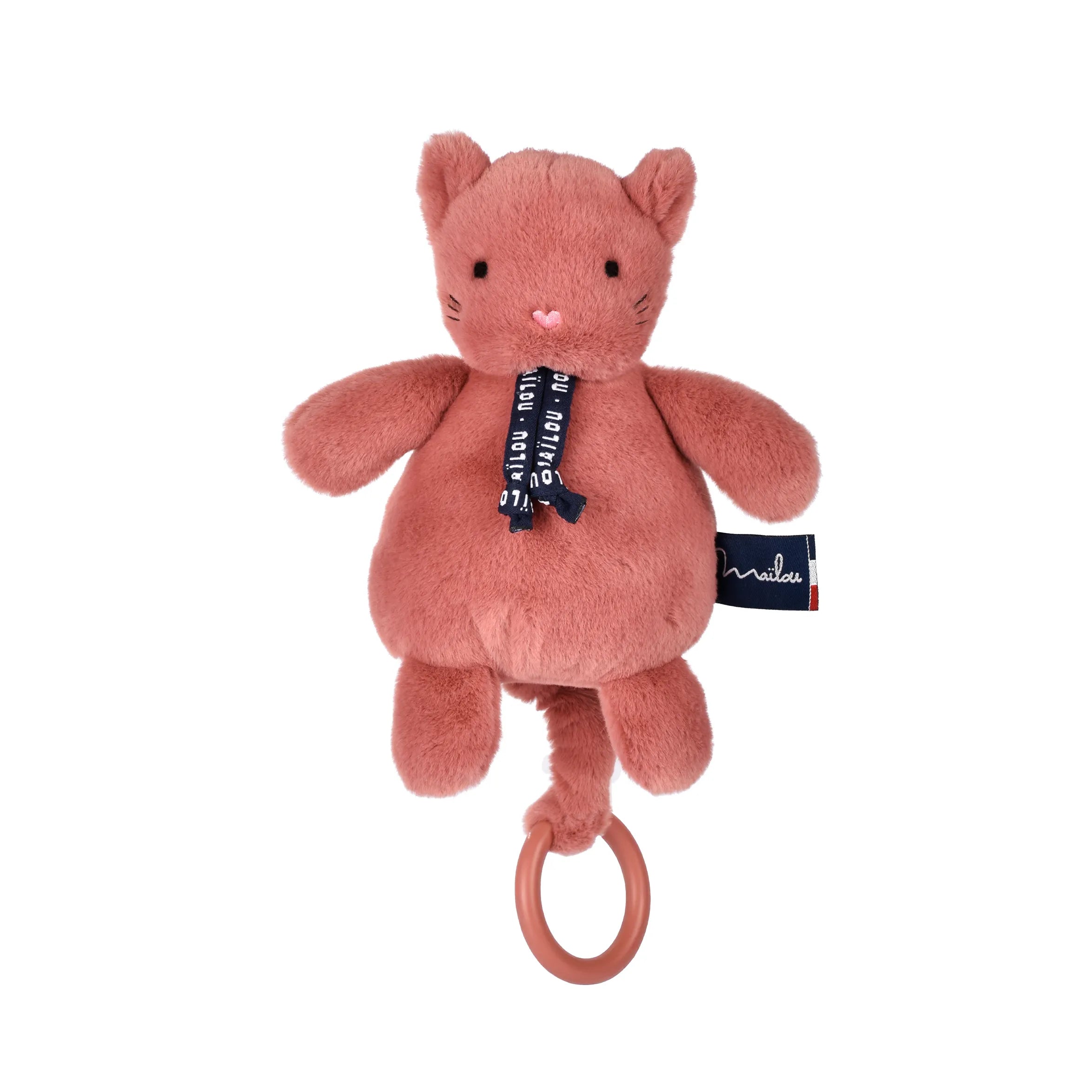 Boite à musique Chat Dorlotin – Bois de Rose