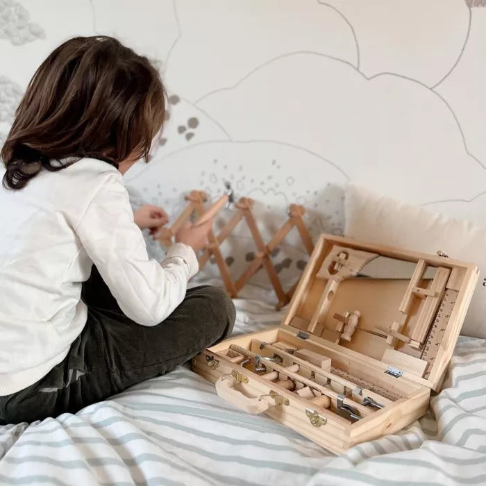 Grande valise de bricolage