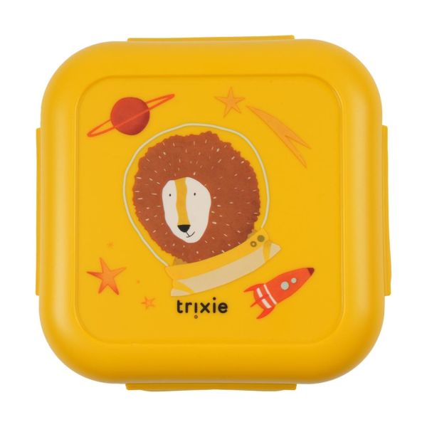 Boîtes à goûter avec clips - Spaceman  Mr. Lion