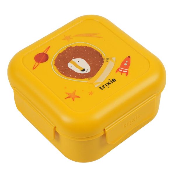 Boîtes à goûter avec clips - Spaceman  Mr. Lion