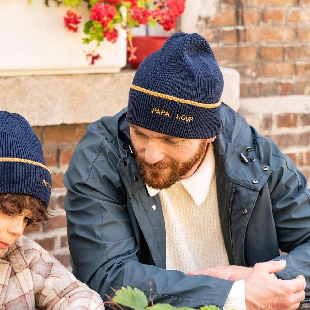 BONNET PETIT ET PAPA LOUP |