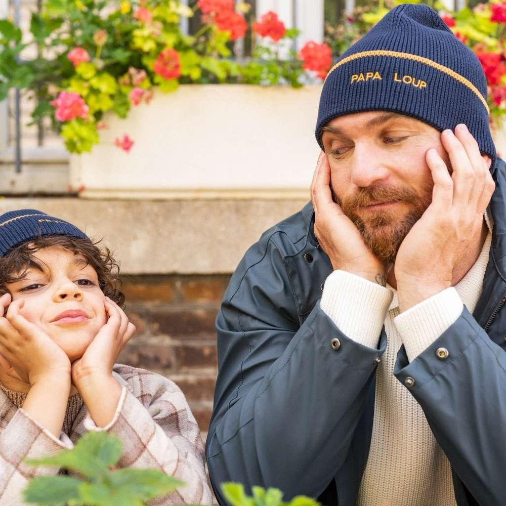 BONNET PETIT ET PAPA LOUP |