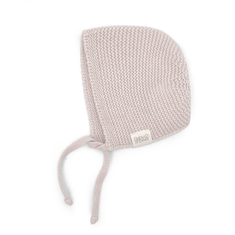 bonnet naissance tricot cashmere NUDE t1