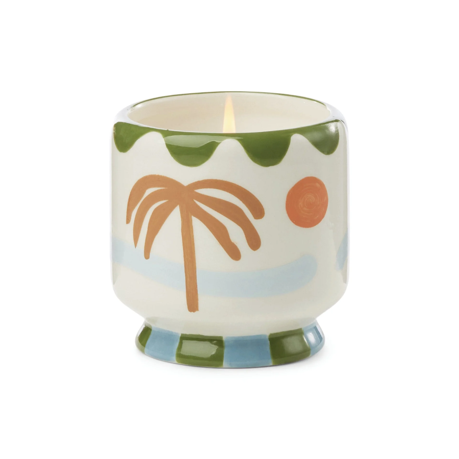 Bougie en céramique Palm Tree - Lush Palms