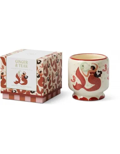 Bougie Adopo Mermaid & Moon - Gingembre et teck