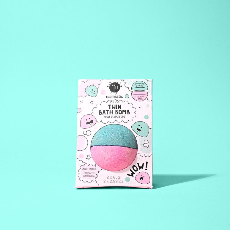Boule de bain duo Boules de bain Rose + Lagon