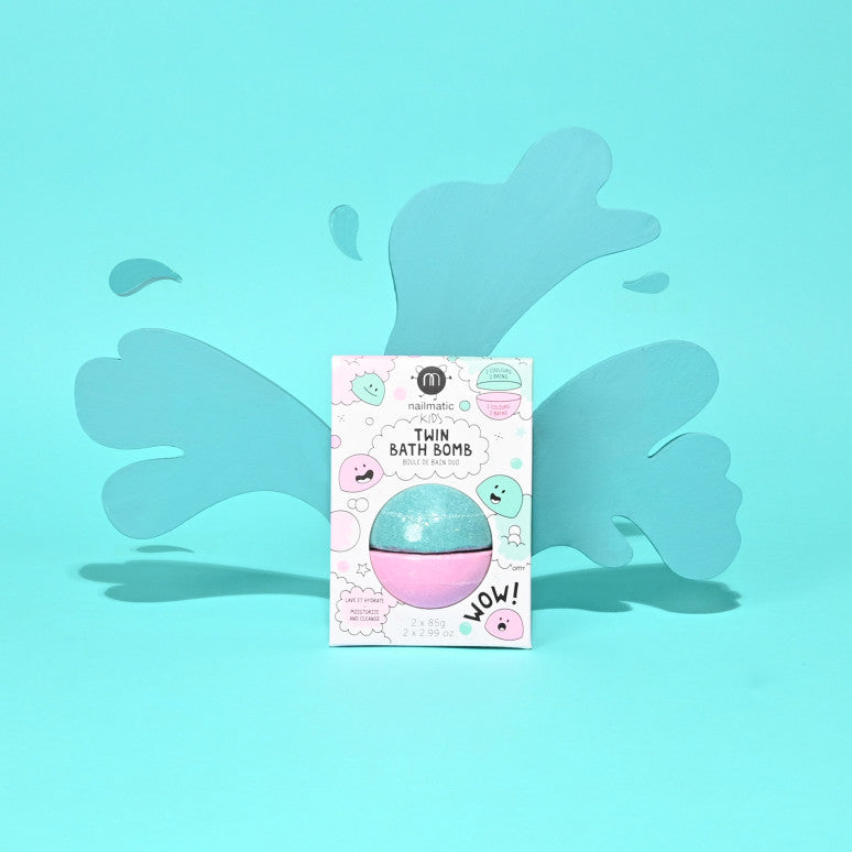 Boule de bain duo Boules de bain Rose + Lagon