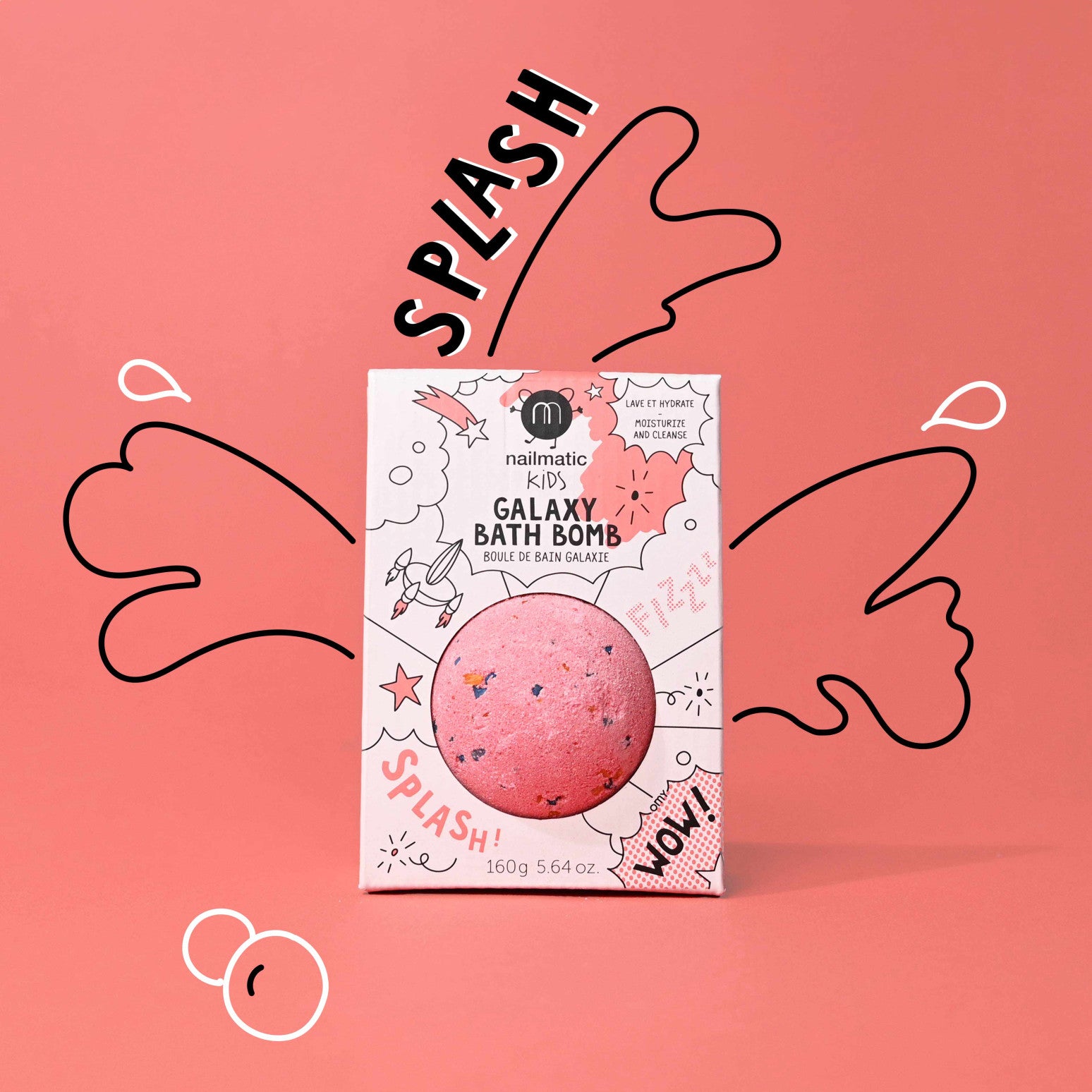 Boule de bain - Red Planet