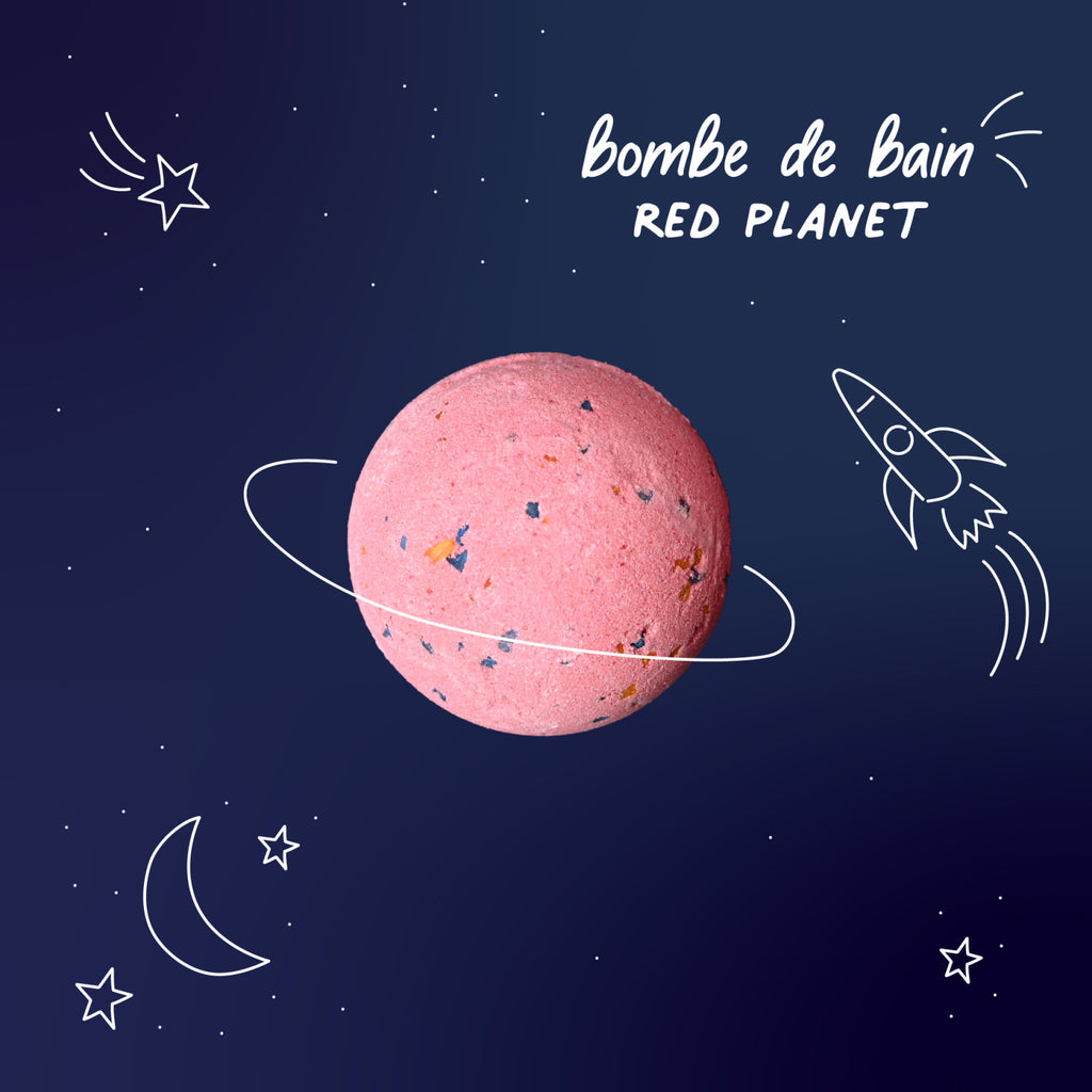 Boule de bain - Red Planet
