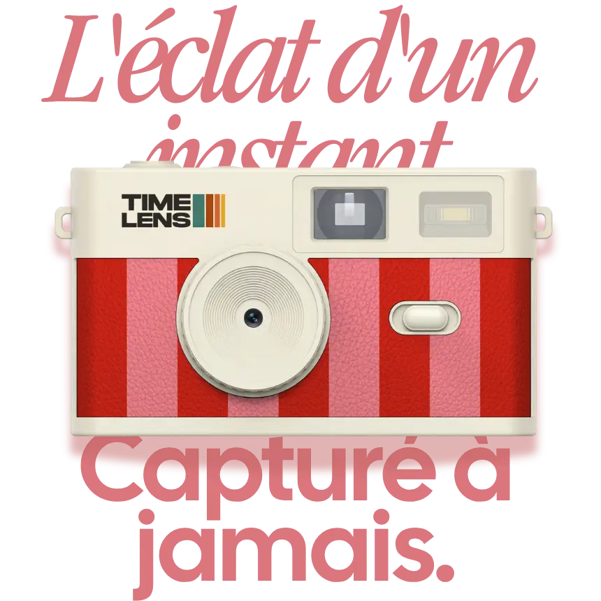 Appareil photo TimeLens® Cream Candy