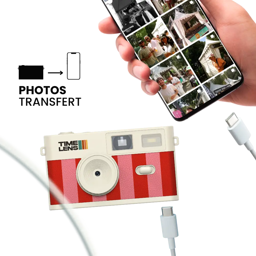 Appareil photo TimeLens® Cream Candy