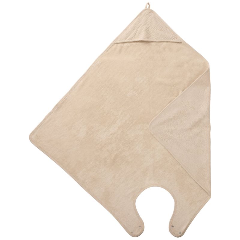 Cape de bain tablier biscuit