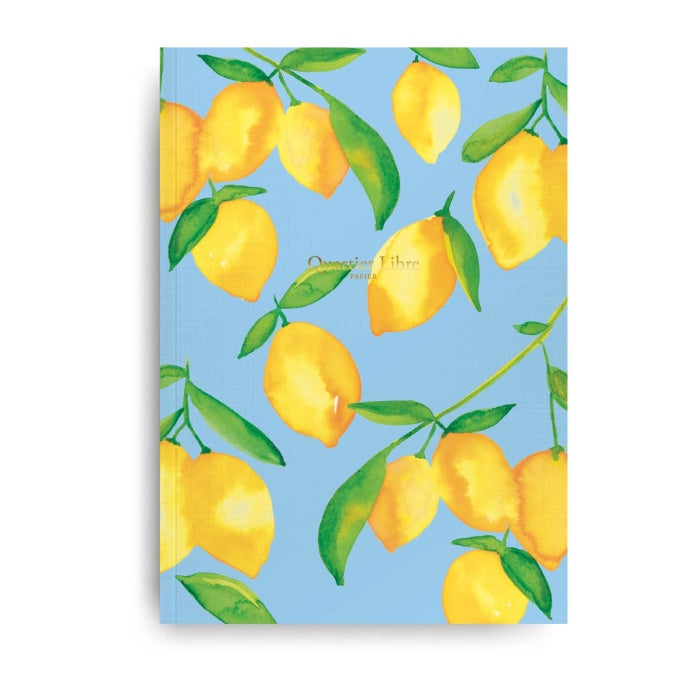 Carnet Citrons Quartier Libre