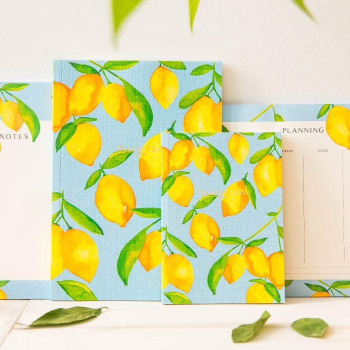 Carnet Citrons Quartier Libre
