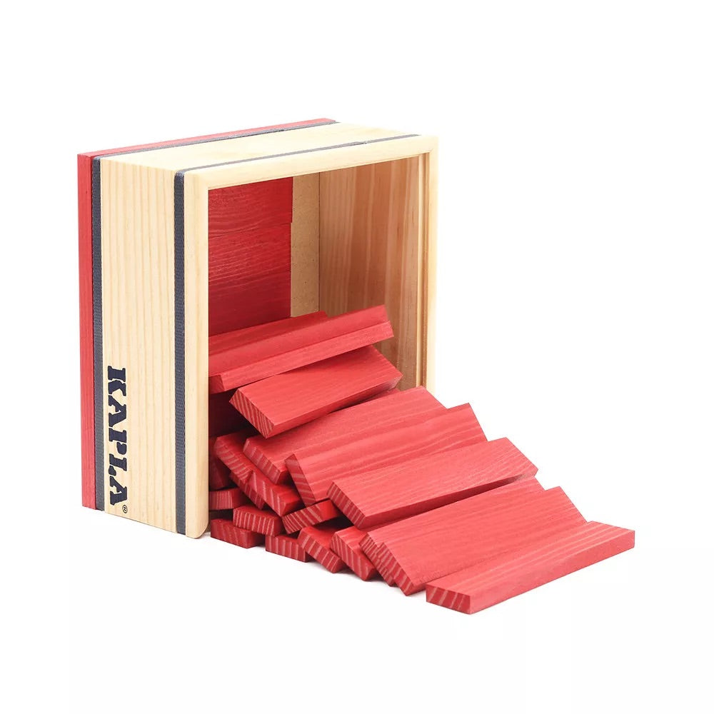 Coffret 40 Kapla Rouge