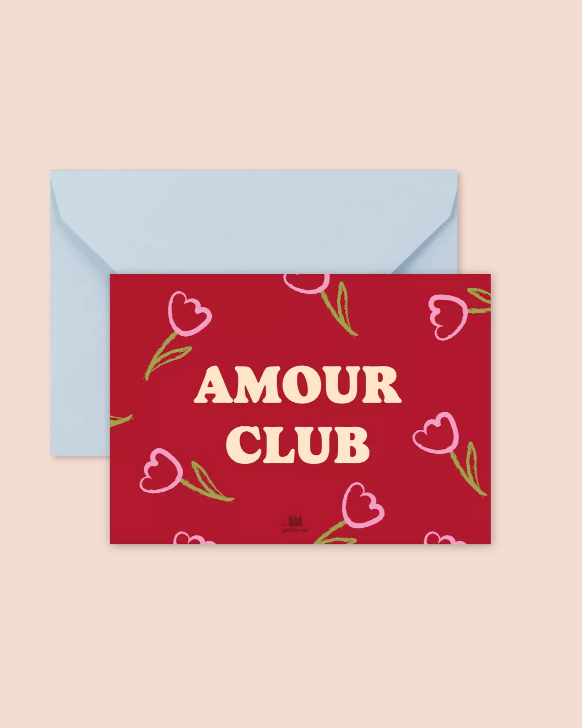 Carte "amour" - Amour Club (avec enveloppe)