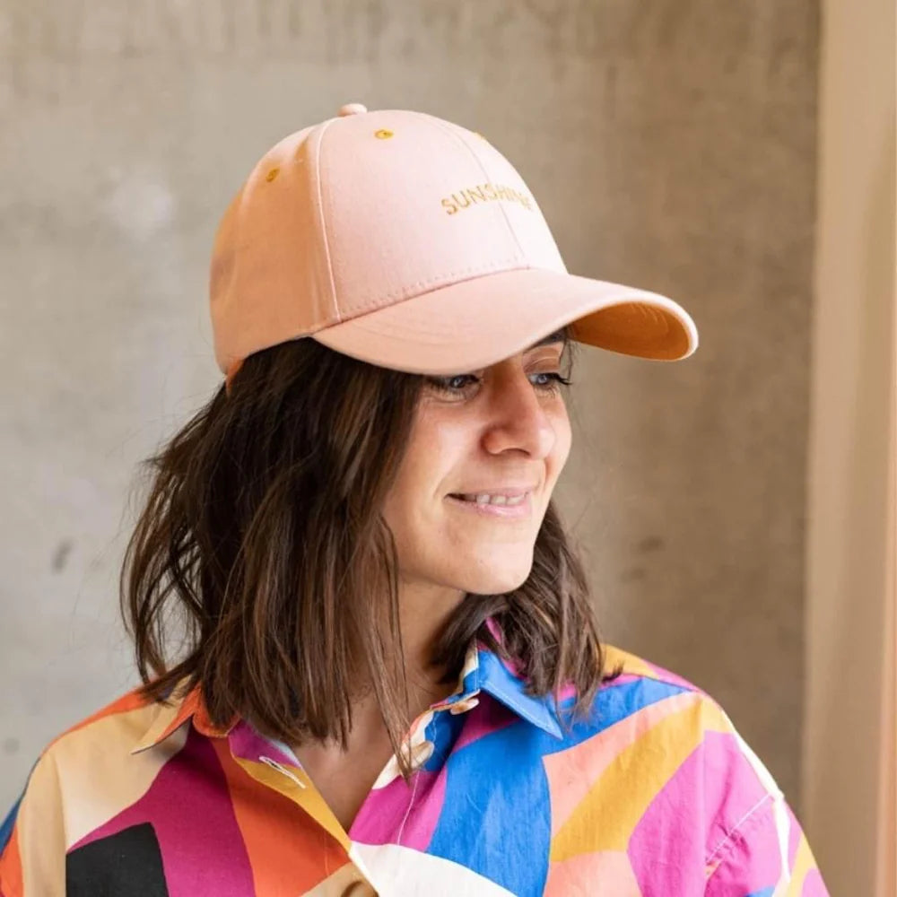 CASQUETTE SUNSHINE ROSE