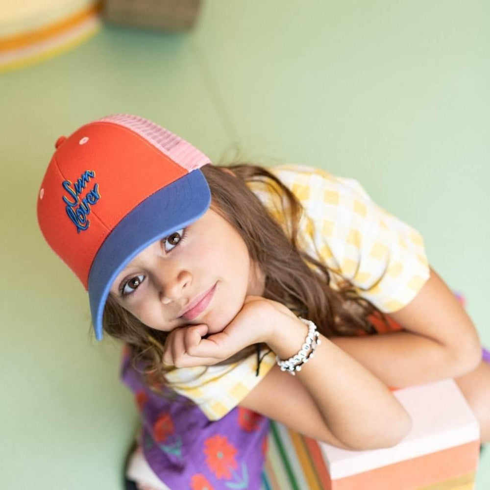 CASQUETTE SUN LOVER FRAMBOISE |