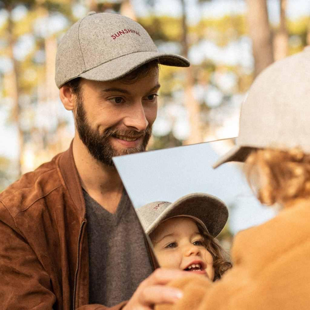 CASQUETTE SUNSHINE GRIS