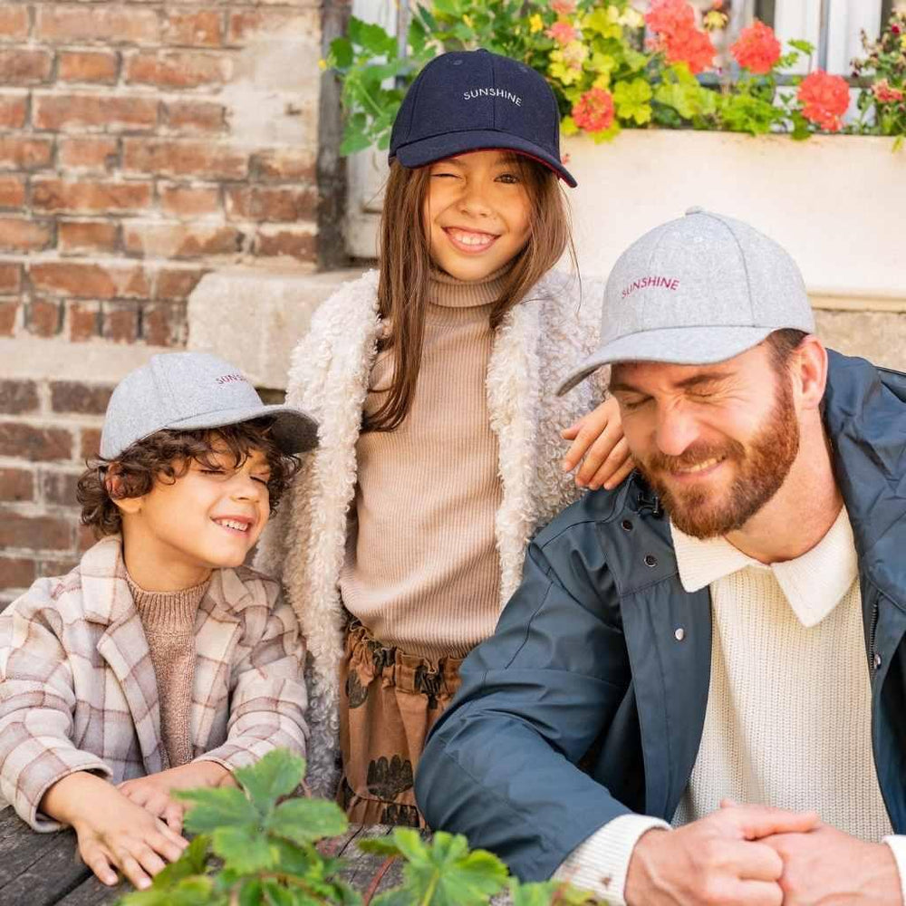 CASQUETTE SUNSHINE GRIS