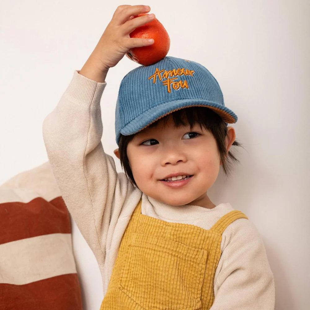 Casquette Velours Amour Fou | Enfant