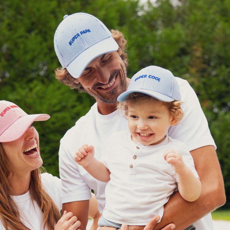 Casquette Marinière Super Cool Bleu | 9-24 Mois