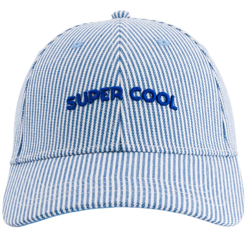 Casquette Marinière Super Cool Bleu | 9-24 Mois