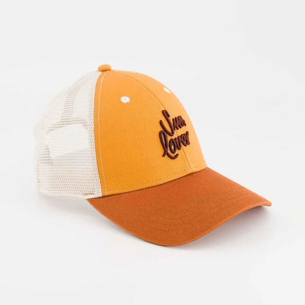 CASQUETTE SUN LOVER MOUTARDE