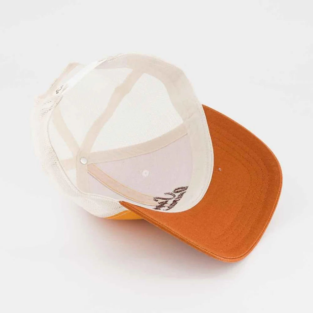 CASQUETTE SUN LOVER MOUTARDE