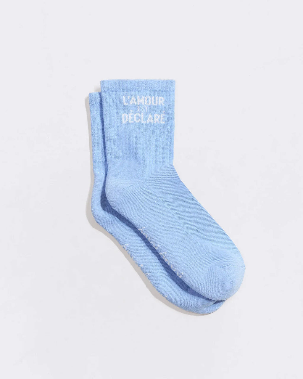 Les chaussettes L'amour est déclaré - bleu dream