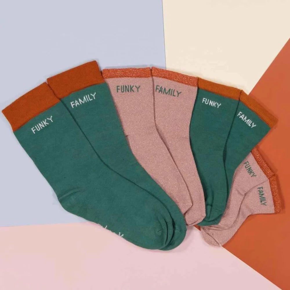 CHAUSSETTES FUNKY | ENFANT - VERT