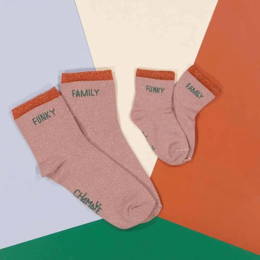 CHAUSSETTES PAILLETTES FUNKY FAMILY | ENFANT