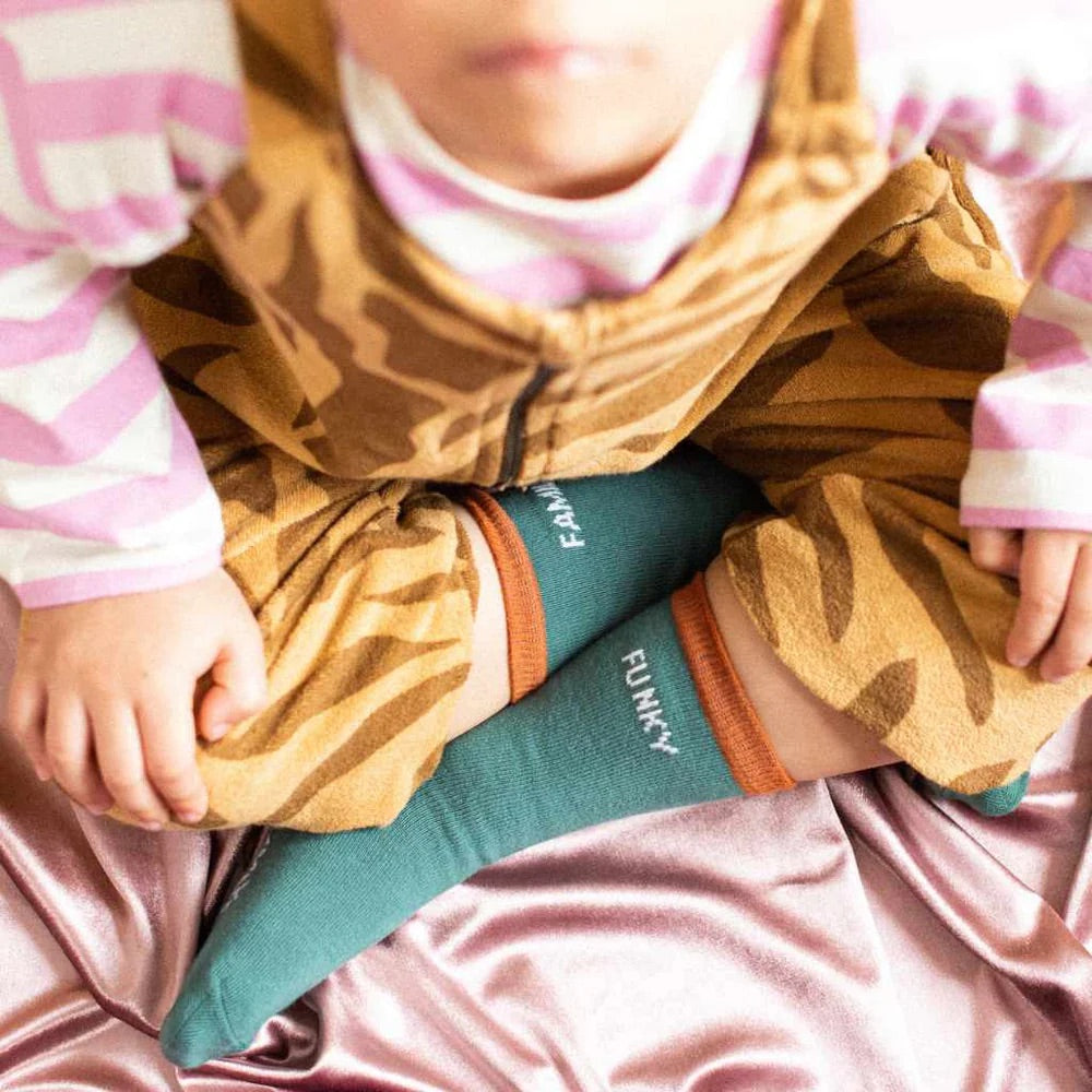 CHAUSSETTES FUNKY | ENFANT - VERT