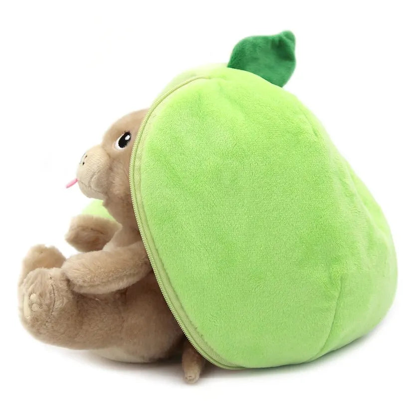 Peluche Crocket le chien / Pomme
