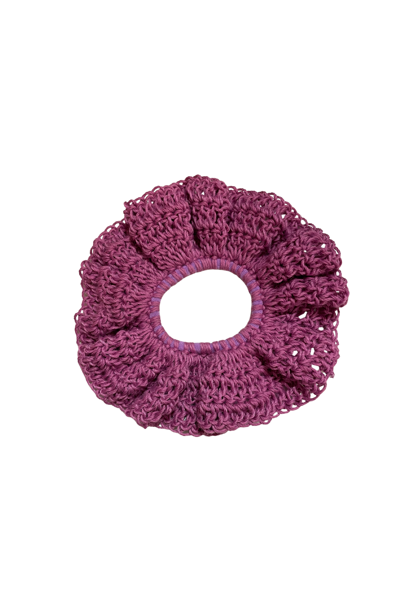 Chouchou Fleur - Violet