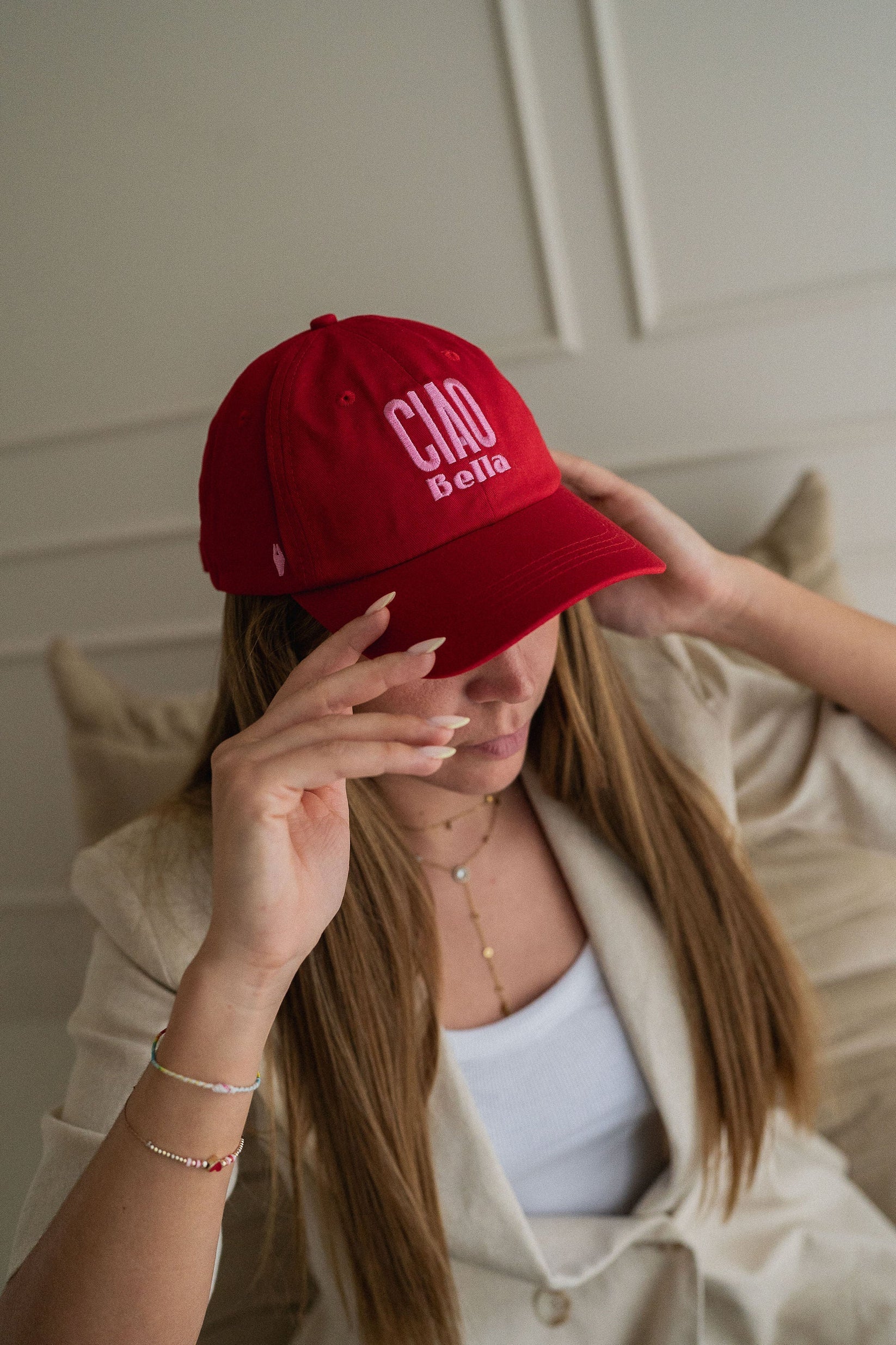 Casquette en coton adulte COLETTE - Ciao bella