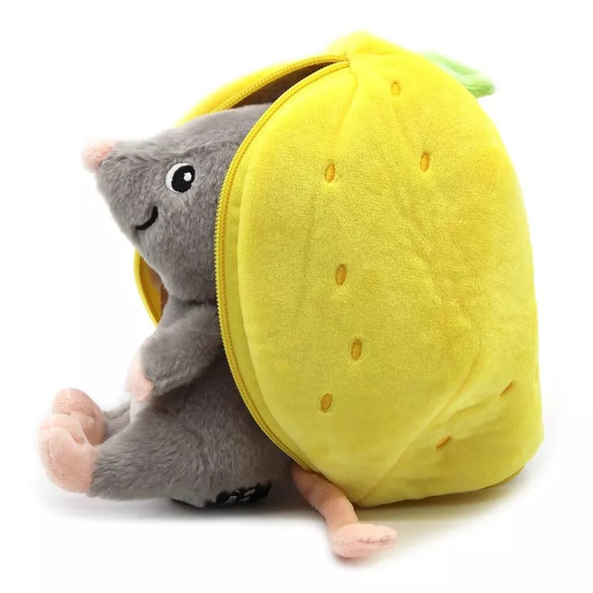 Peluche Rocket la souris / Citron