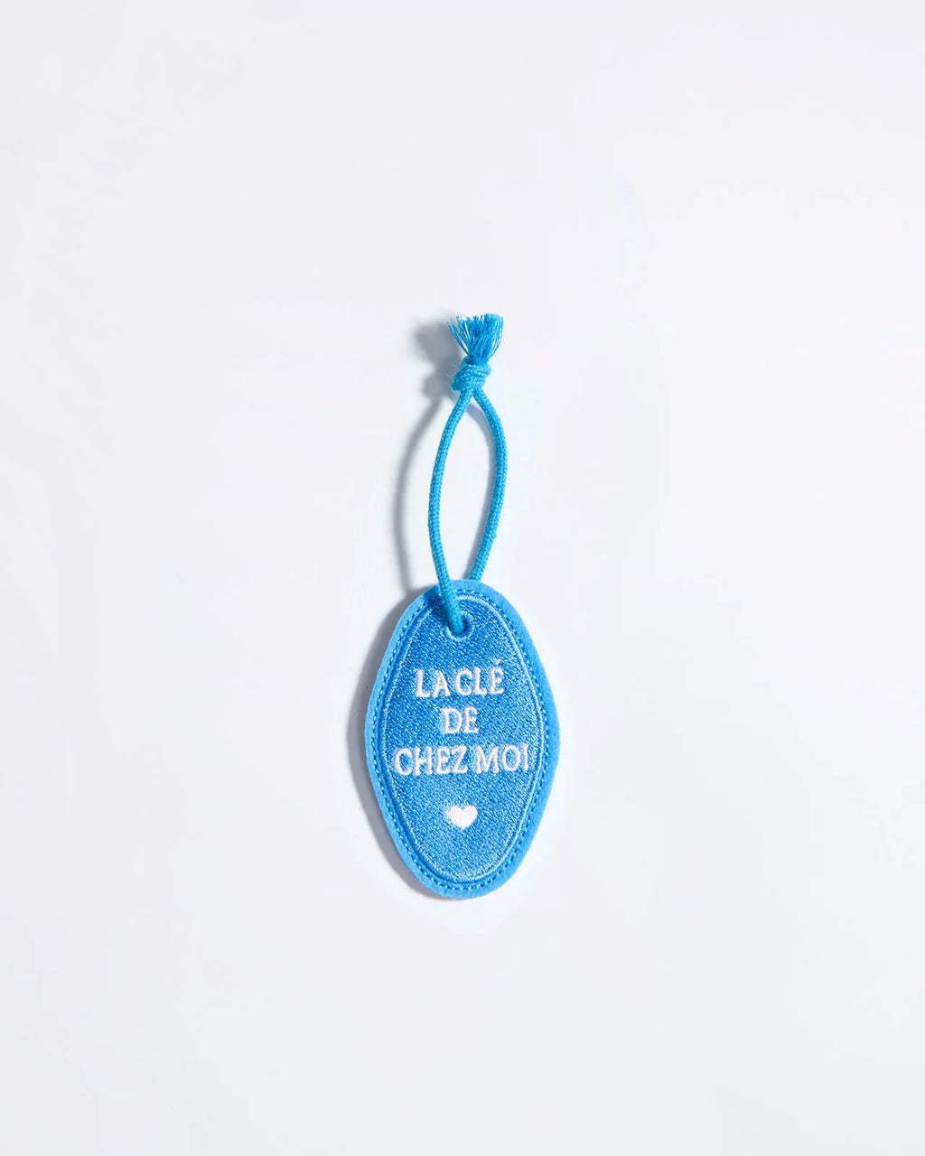 Porte-clés La clé de chez moi - bleu