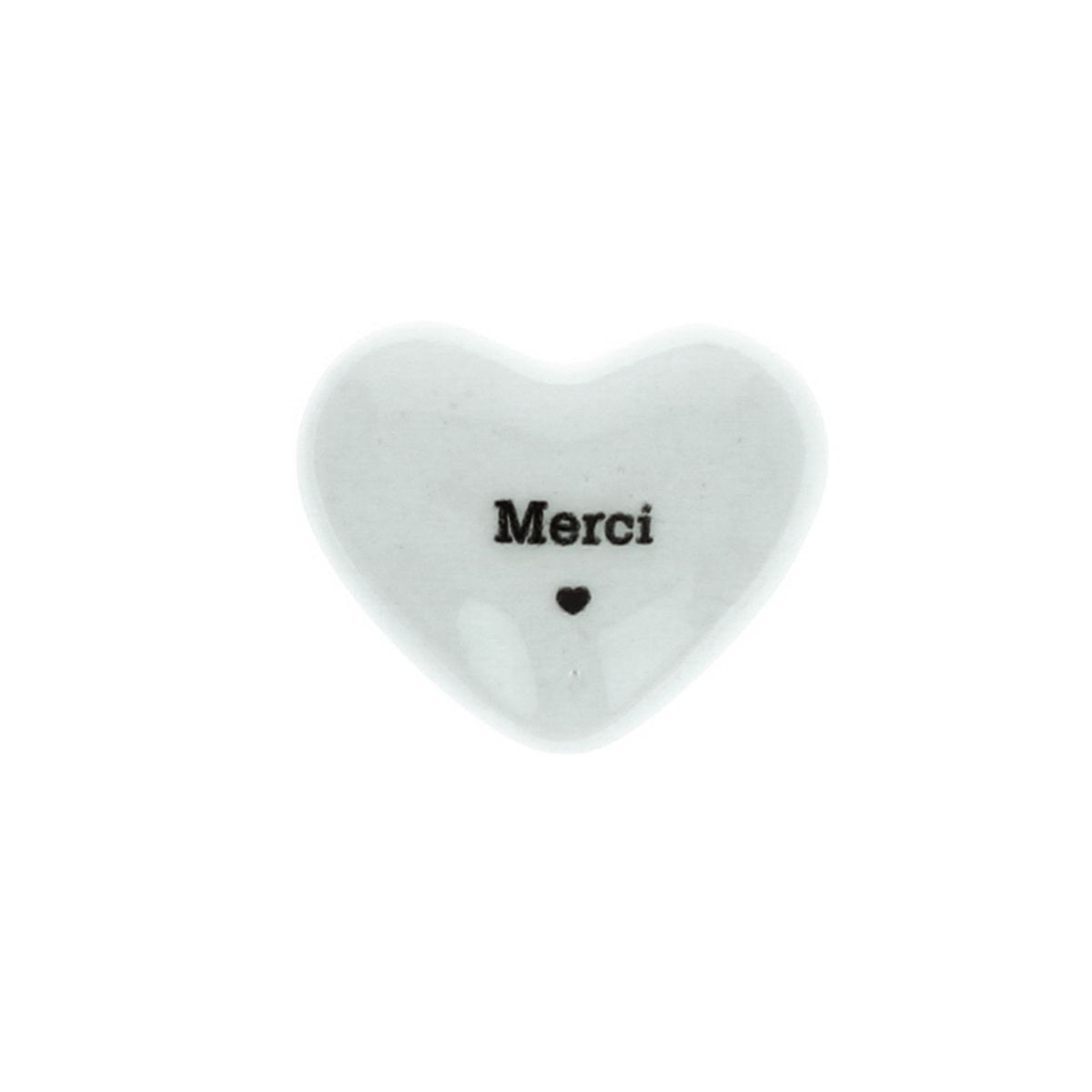 Coeur en porcelaine