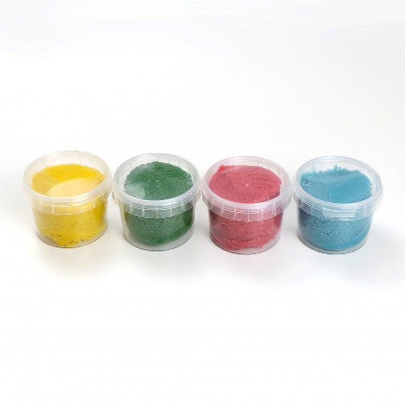 Coffret 4 pots pâte à modeler naturelle & vegan "Yuki"