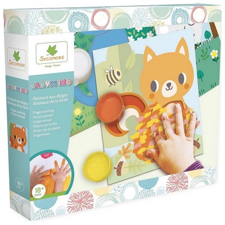 Coloriage premiers crayons - SYCOMORE - Babyssimo Amis de la Ferme - Crayons ergonomiques