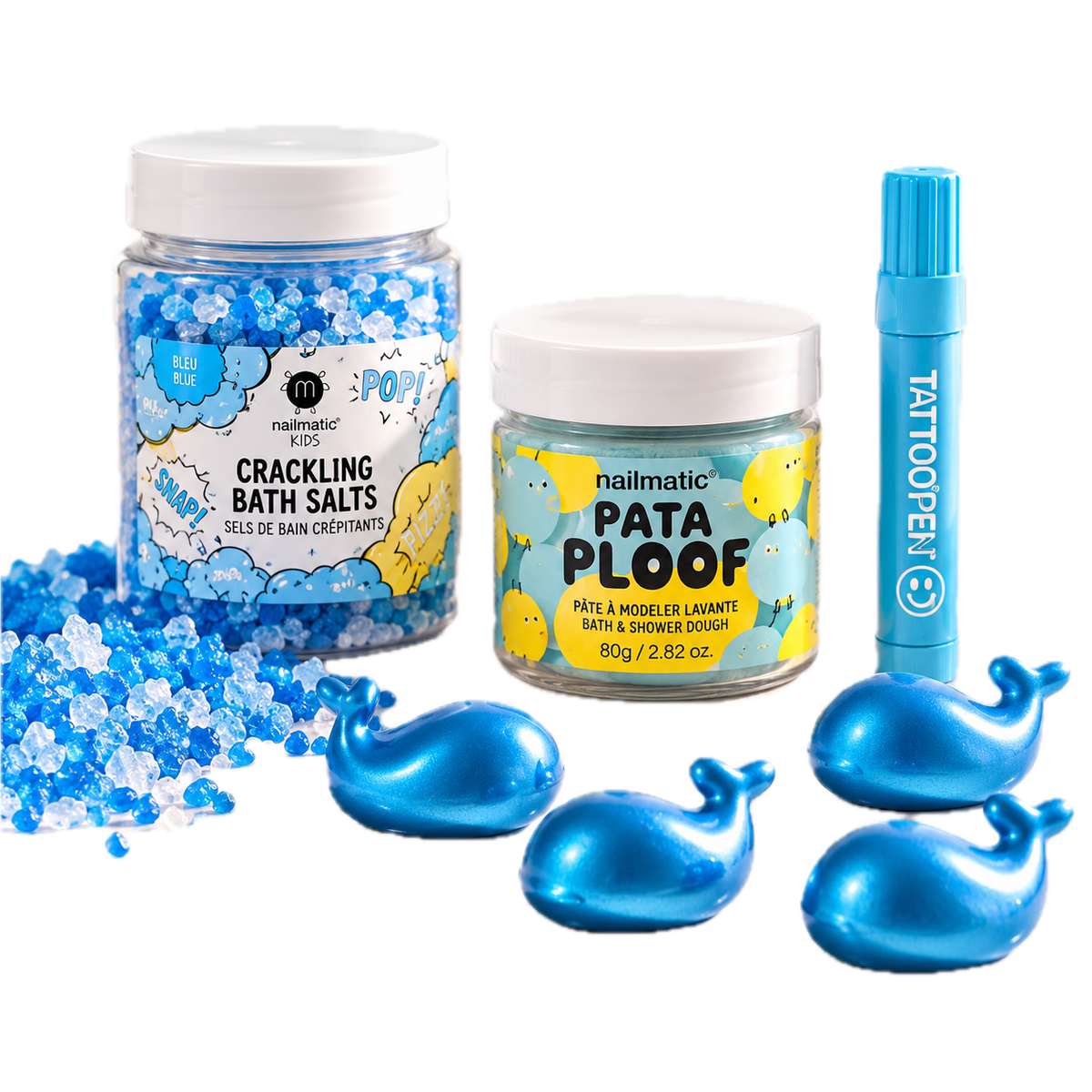 Coffret bain enfant « The Blue Machine » -