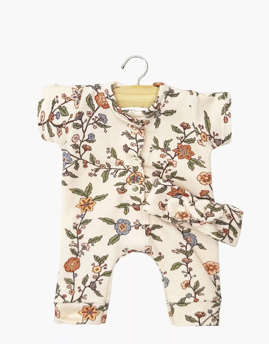 Babies – Combinaison Lili et son headband en jersey Gisèle