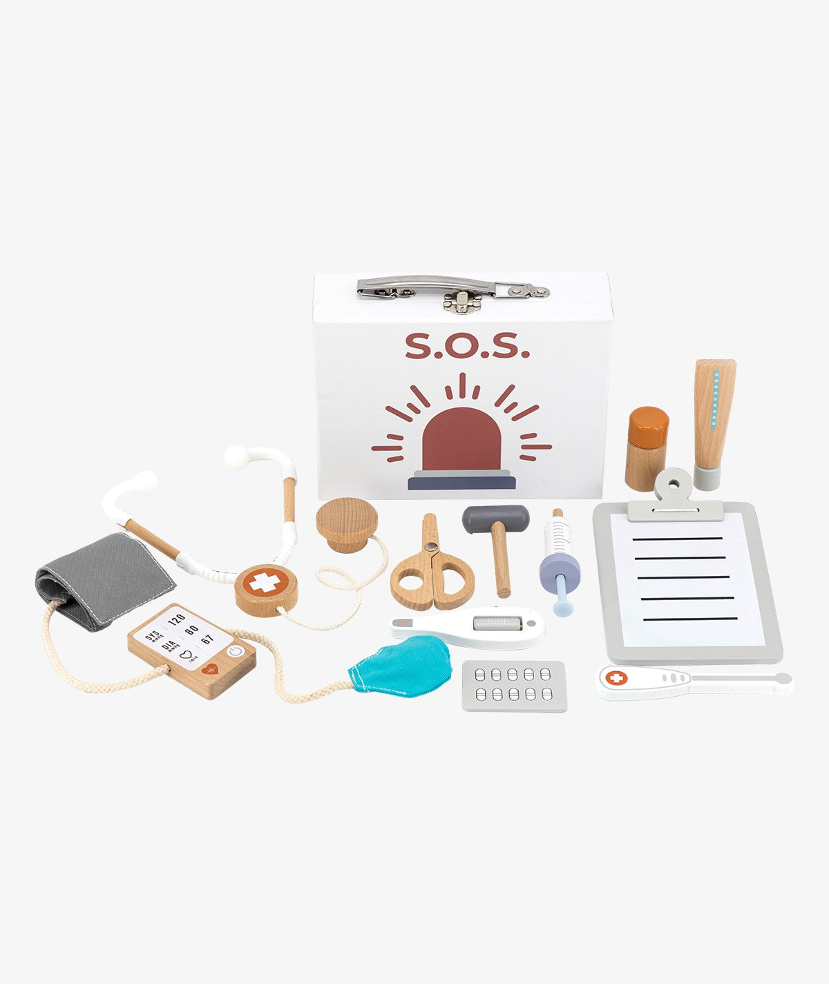 Kit médical en bois