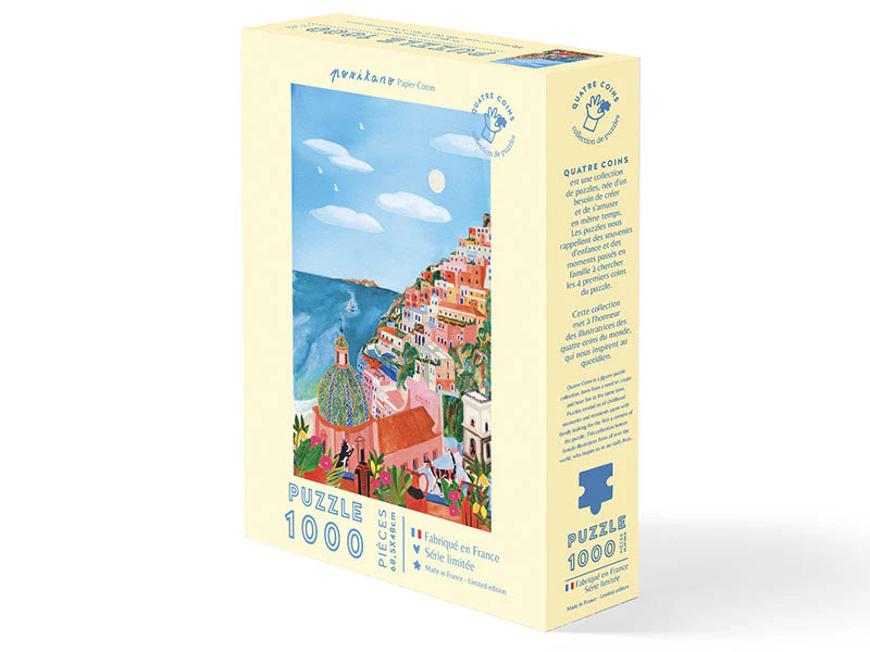 Puzzle Positano par Flore @Papier Coton -  1000 pièces