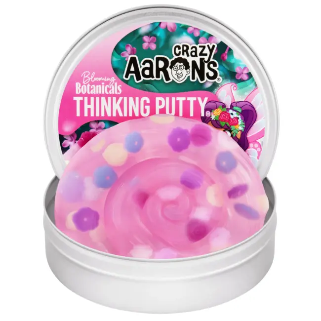 Crazy Aaron's Thinking Putty Blooming Botanicals - Pâte Sensorielle - jouet anti-stress